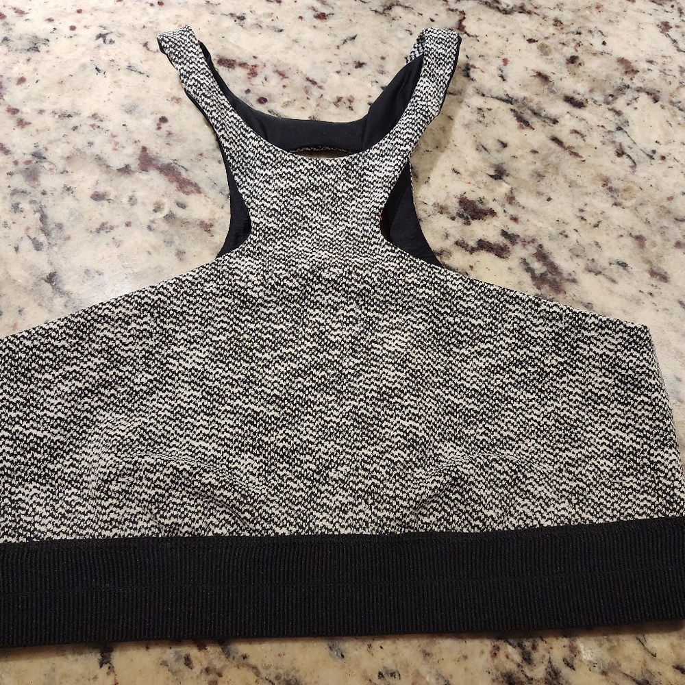 Blue Life Fit Crop Top Sports Bra Small
